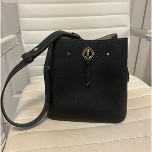 Kate Spade Marti Small Bucket Bag Black